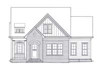 The Bretton 1 elevation, the Bretton 1 is located in the Bretton Ridge subdivision of the Bull Run developement